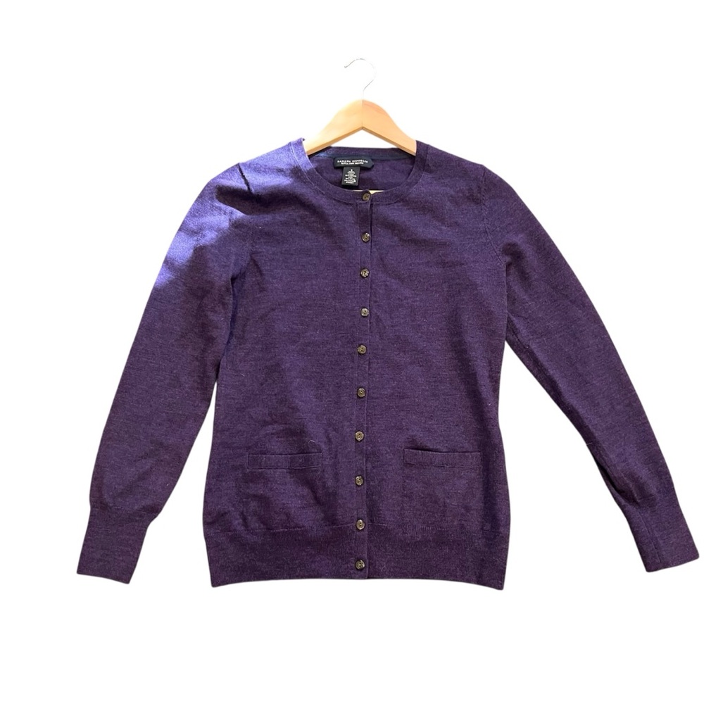 Banana Republic Purple Women's Cardigan